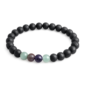 Blood Pressure Support Gemstone Bracelet for Men & Women